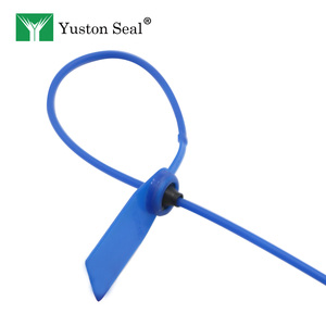 Ytps103 yuston Nhựa an ninh con dấu PP + PE & dây đeo bằng thép không gỉ 235n độ bền kéo tùy chỉnh đánh dấu - Product Image 2