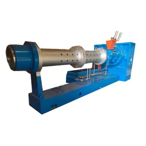 Hot feed extruder hot feed strainer cold feed extruder