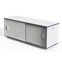 Buffet de cuisine Joyplanet avec porte coulissante, armoire de rangement pour salle à manger