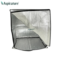 Housse de protection thermique anti-condensation personnalisée à 6 faces en aluminium aluminisé pour palettes, idéale pour la protection des marchandises en transport maritime