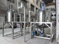 Mélangeur automatique de détergent liquide haute efficacité 500L, cuve de mélange en acier inoxydable pour la fabrication de savon liquide vaisselle