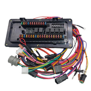 Pour Caterpillar pour CAT 312C pelle boîte à fusibles faisceau <span class=keywords><strong>de</strong></span> câbles Assy modèle 186-4536 163-6740 pièces <span class=keywords><strong>de</strong></span> machines <span class=keywords><strong>de</strong></span> Construction - Product Image 1