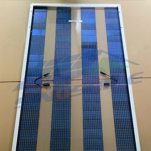 Module PV, panneau solaire transparent bifacial, panneau solaire sans cadre en verre, kits de panneaux solaires BIPV pour les <span class=keywords><strong>fournisseurs</strong></span> de devis de toiture, 380w 390w 400w - Product Image 2