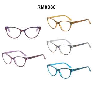 <span class=keywords><strong>Lunettes</strong></span> de lecture correctrices unisexes de qualité supérieure, monture carrée pleine bordure, charnières à ressort, tendance, pour presbytie - Product Image 2