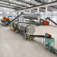 Usine de fabrication d'engrais NPK entièrement automatique MINGDA, équipement de granulation et de séchage à tambour rotatif pour engrais composés