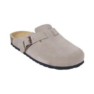 <span class=keywords><strong>Mules</strong></span> et Sabots pour <span class=keywords><strong>Femme</strong></span> en Daim Tout Cuir de Vachette, Pointures US 4-10, Semelle en Liège Confortable, Boucle, Haute Qualité Vente Usine - Product Image 3