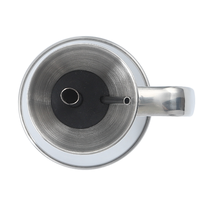 Bouteille Distributrice d'Huile en Acier Inoxydable 304 avec Bec Verseur Anti-Goutte pour la Cuisine et le Barbecue