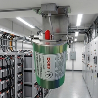 Système compact d'extinction d'incendie par aérosol pour salles de batteries (acide-plomb / lithium-ion), salles de générateurs, salles de commutation