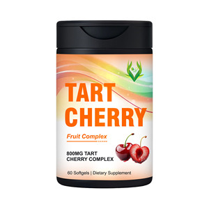 Cápsulas Blandas de Cereza, OEM ODM, Antioxidante Potente que Promueve la Salud Inmunológica, Contiene Concentrado de Jugo de Cereza - Product Image 1