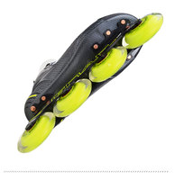 Chaussures de patinage à roulettes professionnelles personnalisées de haute qualité Chaussures de patins à roulettes à 4 roues pour adultes enfants Asie uniquement
