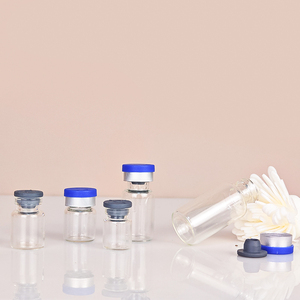 Frascos de Vidrio Borosilicato Transparente para Uso Médico, 1ml 2ml 3ml 4ml 6ml 12ml 25ml, Botellas Tubulares Pequeñas para Infusión con Tapón de Goma - Product Image 2