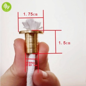 Support de mèche en fibre de verre de petite taille, écologique, en métal doré, en forme de tube, <span class=keywords><strong>pour</strong></span> <span class=keywords><strong>lampe</strong></span> <span class=keywords><strong>à</strong></span> <span class=keywords><strong>huile</strong></span> en laiton - Product Image 4