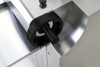 Presse à pâte automatique haute vitesse YM130 (acier inoxydable) pour boulangerie, révolutionnant la production de pizzas et de pâtes, efficacité inégalée