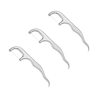 Fil dentaire en acier inoxydable, soins buccaux, nettoyage des crevasses dentaires, outils