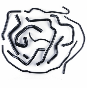 Kit de tuyauterie de tuyau de radiateur en silicone de surface nettoyante personnalisé pour Ford 6.0 6.0L Powerstroke <span class=keywords><strong>Diesel</strong></span> 2003 2004 - Product Image 4