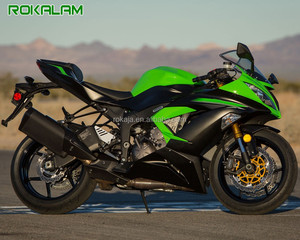 De moda Cowlings para <span class=keywords><strong>Kawasaki</strong></span> <span class=keywords><strong>Ninja</strong></span> 636 <span class=keywords><strong>ZX6R</strong></span> ZX-6R 2013, 2014, 2015, 2016, 2017, <span class=keywords><strong>2018</strong></span> ZX 6R verde negro ABS carenado de motocicleta Kit - Product Image 1