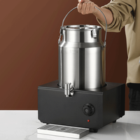 Distributeur de boissons de jus électrique à bouton de capacité 10L/20L, Machine à boissons froides réfrigérée en acier inoxydable