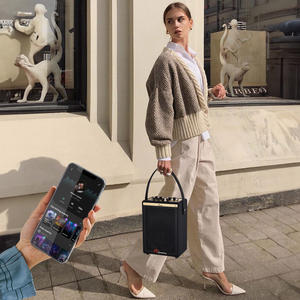 Eurusom V6 6 "ad alta potenza esterna di piccole dimensioni Multi-funzione Wireless <span class=keywords><strong>K</strong></span> OK microfono Party altoparlante - Product Image 4