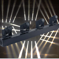 Prix usine led pixel faisceau quatre têtes lumière 4*20w RGBW mobile Led barre faisceau mobile Led faisceau pour scène et autres