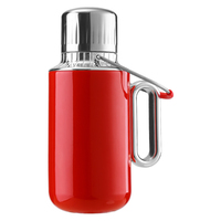 Bouteille d'eau isotherme en acier inoxydable avec affichage mécanique de la température, poignée extérieure, théière isotherme, tasse isotherme