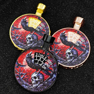 Bộ xúc xắc cơ khí 7 trong 1 hình đồng hồ bỏ túi, dùng cho trò chơi nhập vai Dungeons & Dragons, trò chơi trên bàn, xúc xắc kim loại DND, hộp quà tặng - Product Image 2