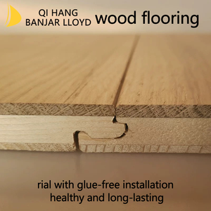 Suelo de Madera de Roble Moderno para Interiores, Súper Ecológico, Resistente al Desgaste, Repelente al Agua, Antiarañazos, para Dormitorio y Pasillo, de Alta Resistencia - Product Image 5