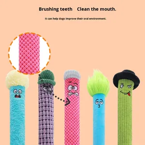 ของเล่นสุนัข ของเล่นสัตว์เลี้ยง ของเล่นรูปมอนสเตอร์ยาว ของเล่นกัดแทะสำหรับสุนัข ของเล่นเสริมสร้างพัฒนาการ ของเล่นบีบมีเสียง ของเล่นสำหรับลูกสุนัข - Product Image 4