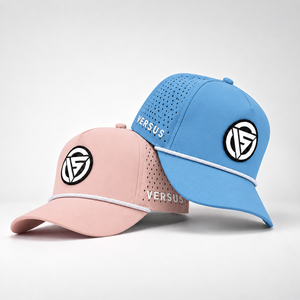 Gorra Deportiva Táctica de 5 Paneles, Impermeable, de Oxford, para Golf, MOQ Bajo, OEM, Perforada con Láser, Producto Deportivo Duradero - Product Image 1