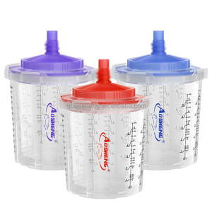Sistema <span class=keywords><strong>de</strong></span> Vasos <span class=keywords><strong>de</strong></span> Pintura Desechables con Alimentación por Gravedad, Todo en Uno, Paquete <span class=keywords><strong>de</strong></span> 50 Vasos <span class=keywords><strong>de</strong></span> 650 ml con <span class=keywords><strong>Tapas</strong></span> y Revestimientos para Pistola <span class=keywords><strong>de</strong></span> Pintura - Product Image 3
