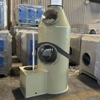 Laveur humide à tour de pulvérisation en PP haute efficacité pour la purification des gaz résiduels et des brumes acides industrielles
