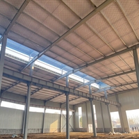 Estructura de Acero Prefabricada Resistente al Calor para Almacenes en Climas Cálidos, Talleres, Fábricas y Edificios de Almacenamiento Industrial