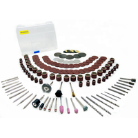 Ensemble d'accessoires pour mini-meuleuse électrique de 141 pièces, outil rotatif pour percer, meuler, couper et polir