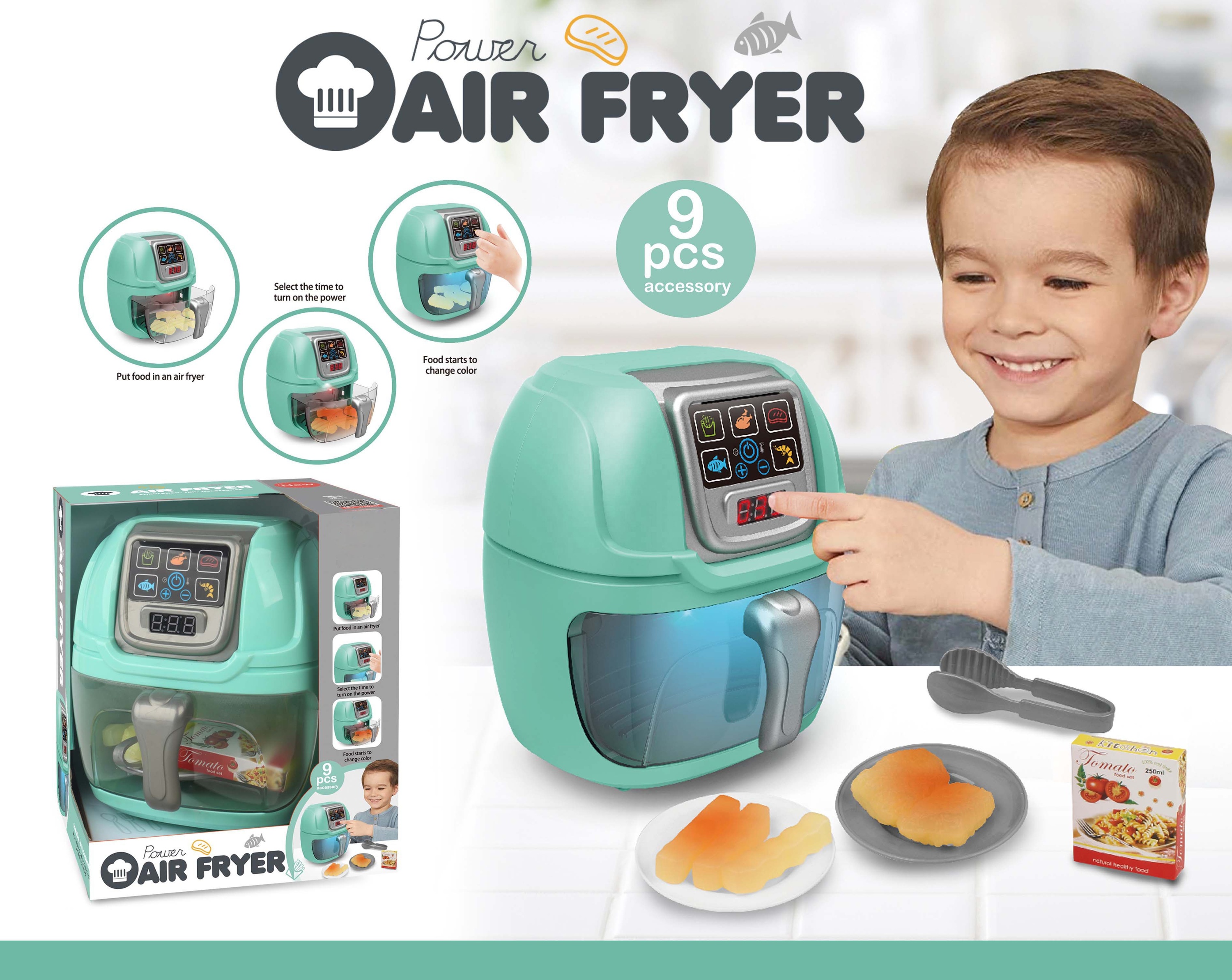 Ensemble de cuisine de jeu de fruits pour enfants 37 piéces avec accessoires Ensemble de cuisine de jeu de fruits pour enfants 37 piéces avec accessoires