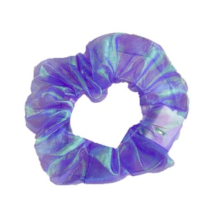 Lazos para el cabello con luz LED con temática <span class=keywords><strong>de</strong></span> sirena, lazos para el cabello <span class=keywords><strong>de</strong></span> discoteca para niños para <span class=keywords><strong>Amazon</strong></span>, accesorios para el cabello transfronterizos, malla brillante - Product Image 5