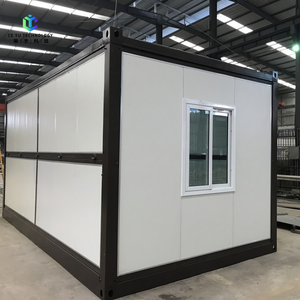<span class=keywords><strong>Cabine</strong></span> Modulaire en Acier à Montage Rapide, Conception Pliante Préfabriquée pour Bureau Temporaire, Logement de Chantier, Utilisation en Camp, Maison Pliante - Product Image 2