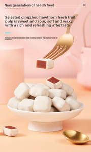 Snacks Exóticos al por Mayor <span class=keywords><strong>Hao</strong></span> Xiang <span class=keywords><strong>Ni</strong></span>, Hawthorn con Leche, 128g, Sabor Dulce, Color Marrón, Yogurt Seco de Hawthorn en Bloque - Product Image 3