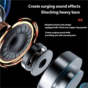 Tai nghe <span class=keywords><strong>bluetooth</strong></span> với micrô khử tiếng ồn IPX-6 điều khiển cảm ứng không thấm nước Tuổi thọ pin dài chống rơi cho - Product Image 6