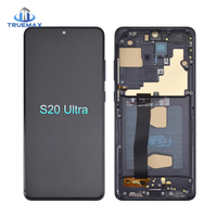 Écran pour Samsung Galaxy S20 FE S20 Ultra FE Plus G980 G988B G980F, écran LCD OLED avec cadre