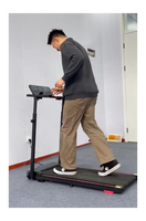 CE-gecertificeerde compacte ruimtebesparende opvouwbare loopband voor thuisgym