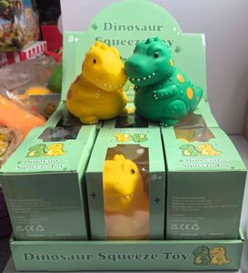 Jumbo Squishy 18cm, Jouet anti-stress et Fidget Toys en TPR, best-seller, en forme d'Animaux et Insectes (Papillon, Scarabée, Dinosaure, Grenouille), jouet de simulation à pincer - Product Image 5