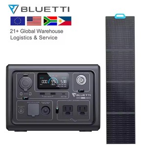 Para <span class=keywords><strong>Bluetti</strong></span> EB3A + PV120 almacenamiento en el hogar generador Solar fuera de la red alternador estación de energía RV Puerto batería de iones de litio MPPT para coche - Product Image 1