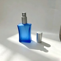 Flacon de parfum en verre dépoli vide avec col à vis 18 mm, 30 ml, 50 ml, 100 ml, avec boîte d'emballage