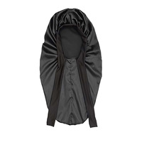 Vente en gros de grands bonnets en satin de soie longs enveloppes de cheveux pour femmes foulard décontracté pour un usage quotidien en plein air à bas prix