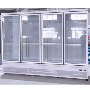 ตู้แช่เย็นซูเปอร์มาร์เก็ตพร้อมประตูกระจก4บานตู้แช่แข็งแบบวอล์กอินสำหรับแช่เย็นผักและเนื้อสัตว์ - Product Image 2