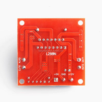 Module de carte de commande de moteur pas à pas DC double pont en H de haute qualité, accessoires pour robot intelligent L298N