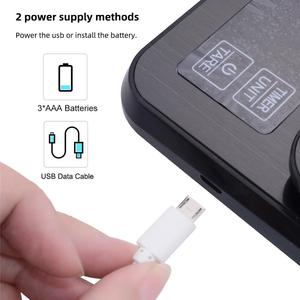 Cân Điện Tử Hẹn Giờ Cà Phê Kỹ Thuật Số 10KG/1G Cân Nhà Bếp Chính Xác Chức Năng Hẹn Giờ Màn Hình LED Mini - Product Image 5