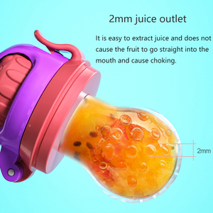 Ciuccio per alimentatore di frutta per alimenti in Silicone in gomma naturale per succhietto per bambini con nome personalizzato - Product Image 2
