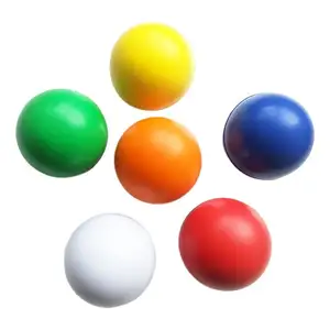 BSBH Custom 6.3cm Round Stress Reliever Anti Stress Pu Ball for Promotional