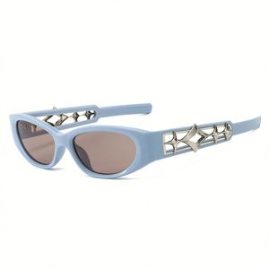 Gafas de Sol de Moda 2025, Montura Pequeña, Estilo Estrella, UV400, Rectangulares, Y2K, Ojo de Gato, para Hombre y Mujer - Product Image 6