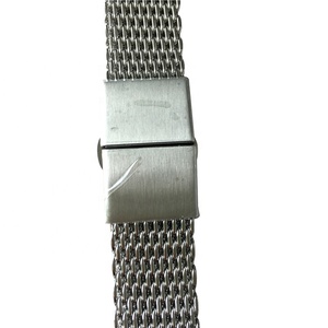 Nuevo diferente 18 20 22 24mm personalizado 316L 304 acero inoxidable de alta calidad Cool <span class=keywords><strong>Shark</strong></span> correa de reloj de malla Flexible fabricación - Product Image 4